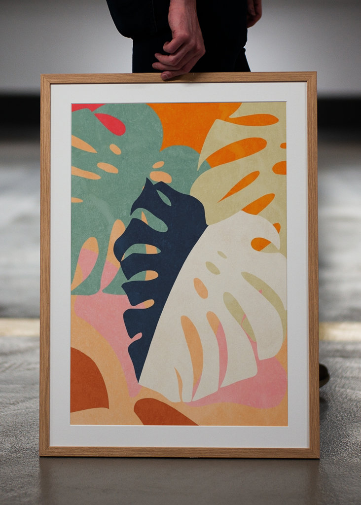 Abstract Wild Botanica 2/4