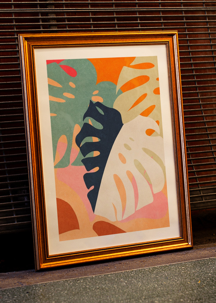 Abstract Wild Botanica 2/4