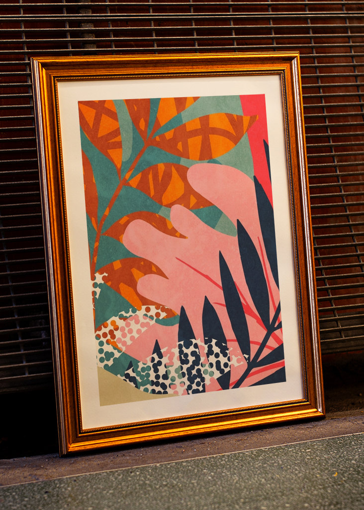 Abstraktní Wild Botanica 4/4