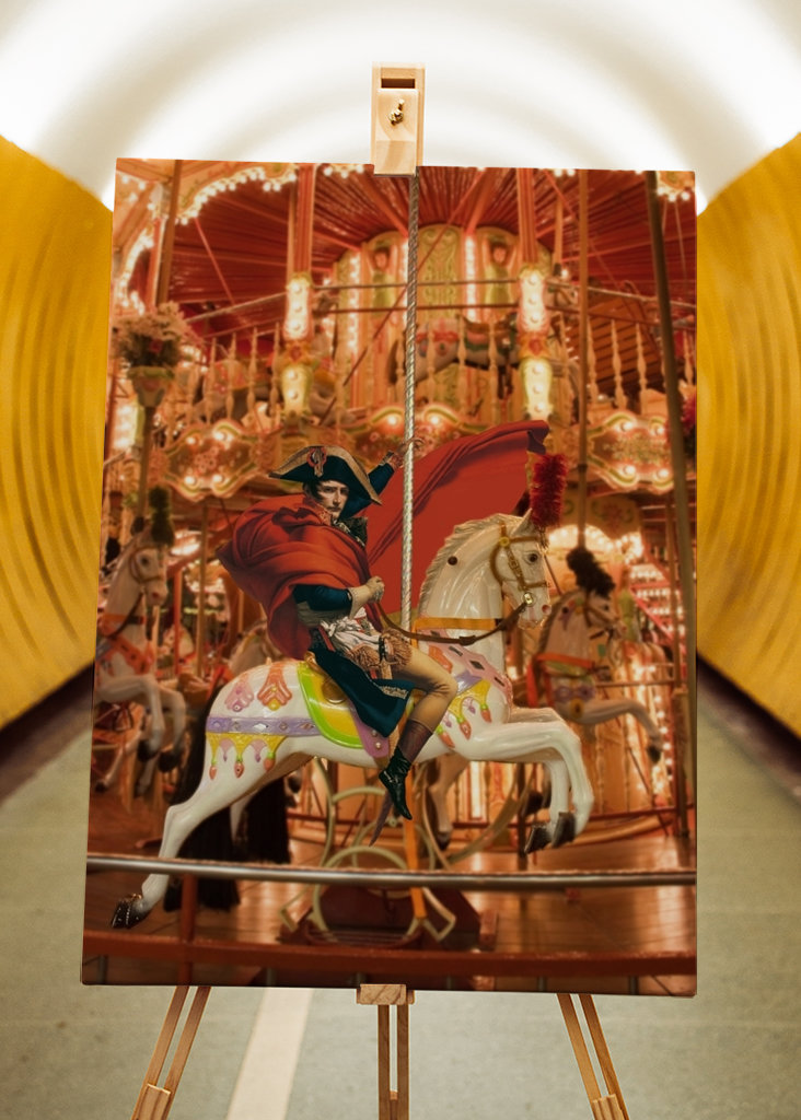 Napoleon przekraczający Alpy