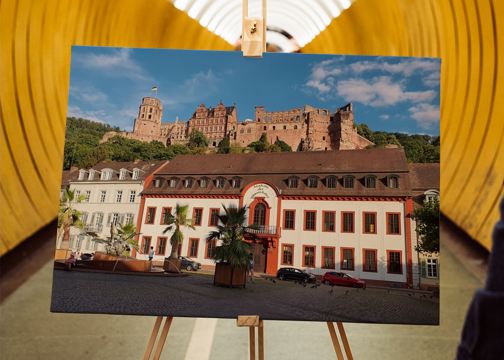 Heidelbergs castle in Germany 