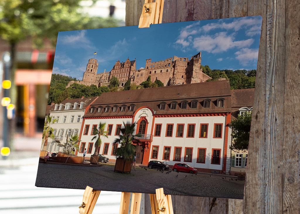 Heidelbergs castle in Germany 