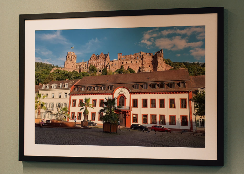 Heidelbergs castle in Germany 