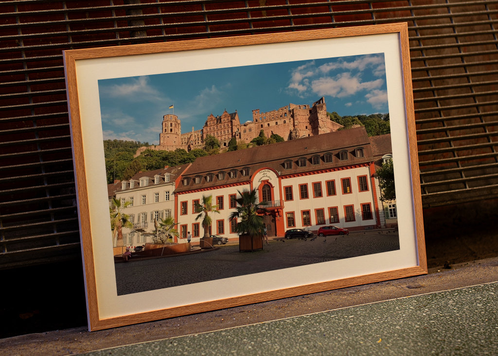 Heidelbergs castle in Germany 