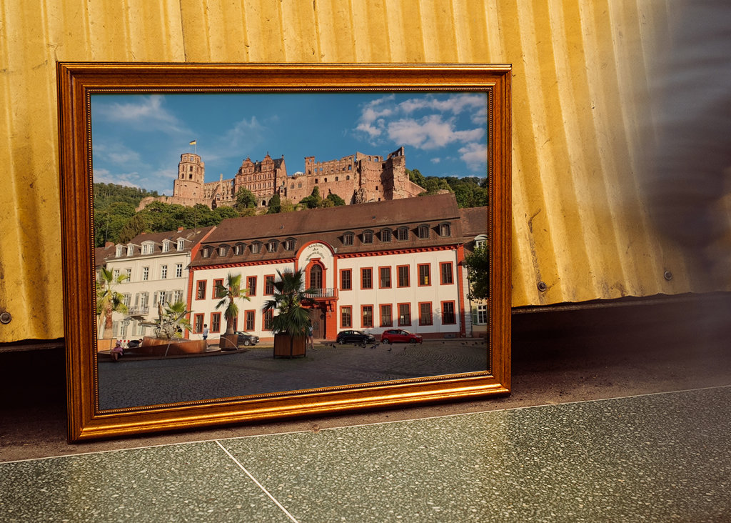 Heidelbergs castle in Germany 