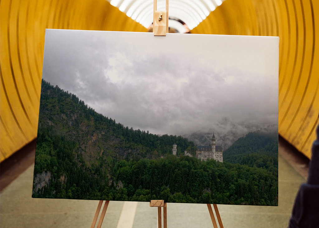 Castillo de Neuschwanstein - Niebla