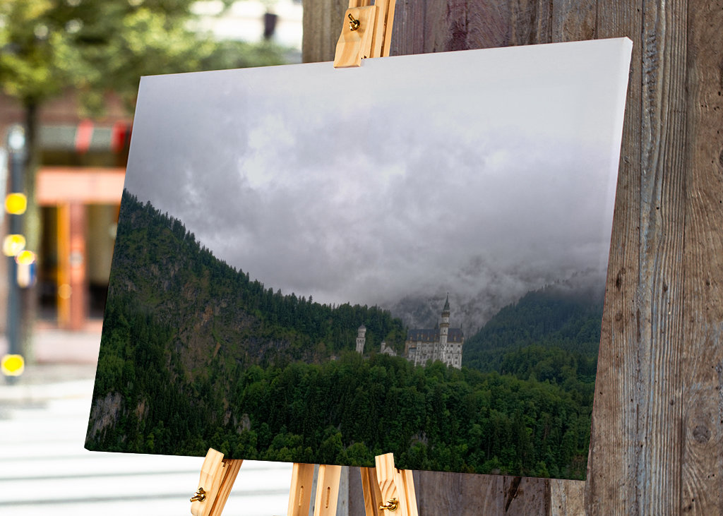 Castillo de Neuschwanstein - Niebla