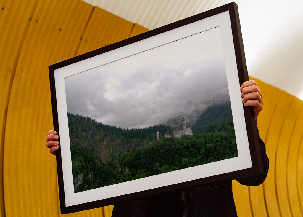 Castillo de Neuschwanstein - Niebla