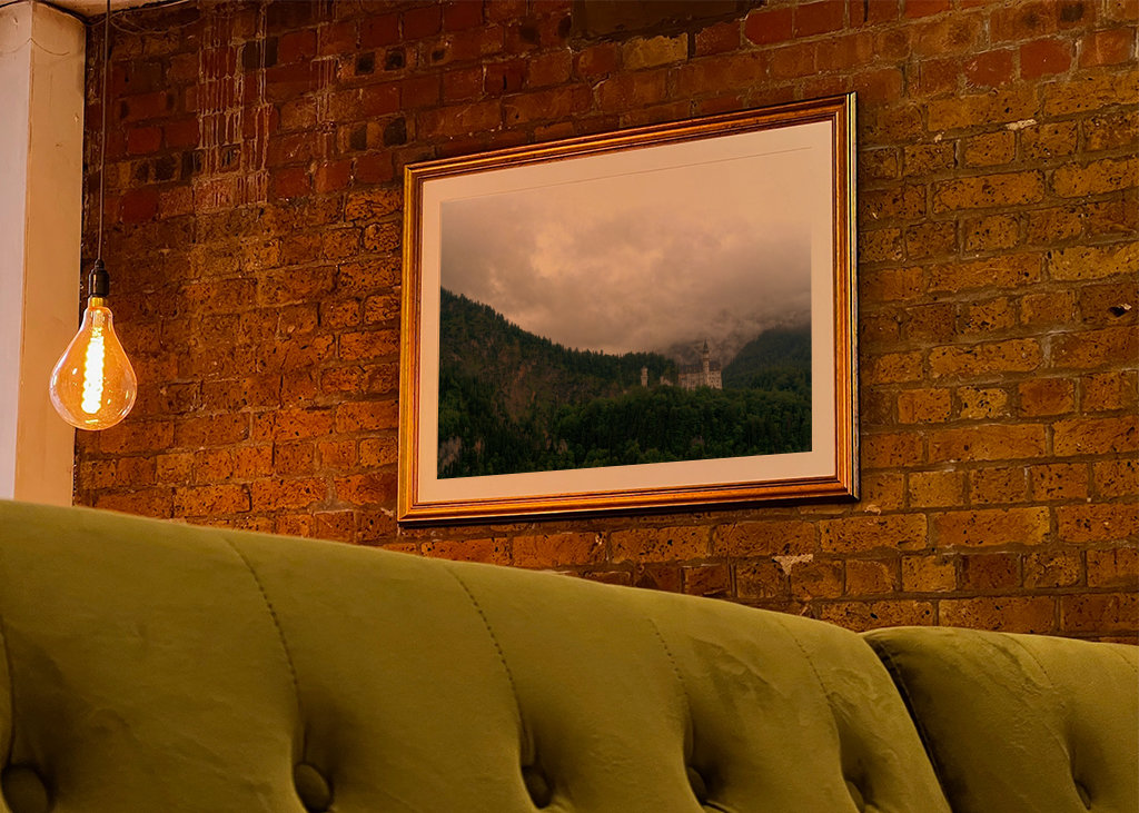 Castillo de Neuschwanstein - Niebla