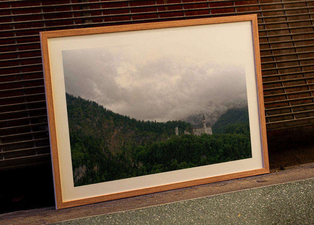 Castillo de Neuschwanstein - Niebla