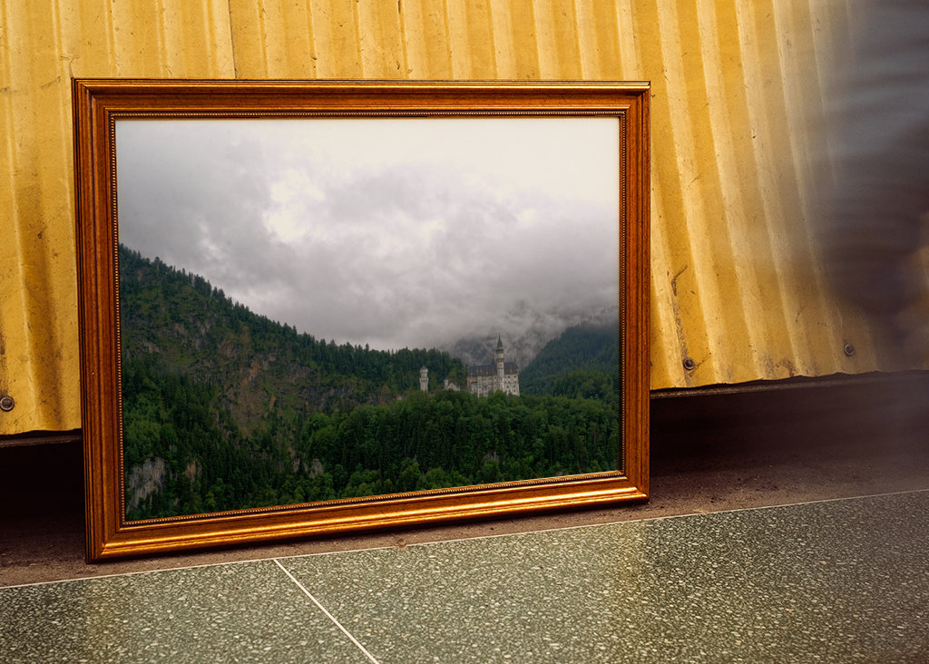Castillo de Neuschwanstein - Niebla