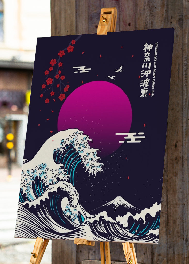 Great Wave - Pink Haze