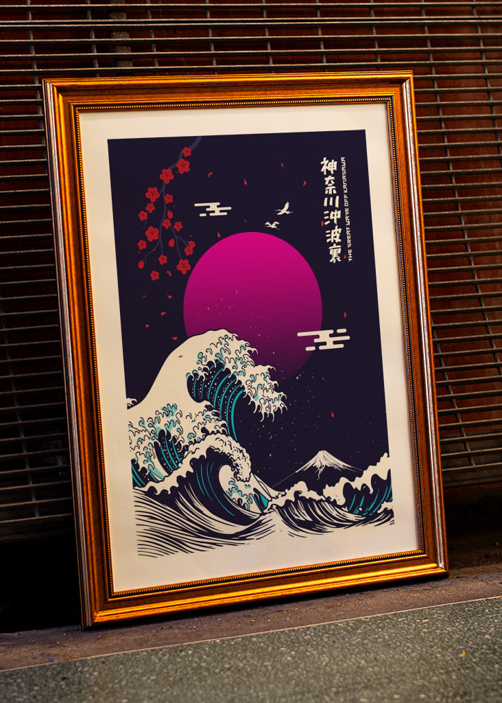 Great Wave - Pink Haze