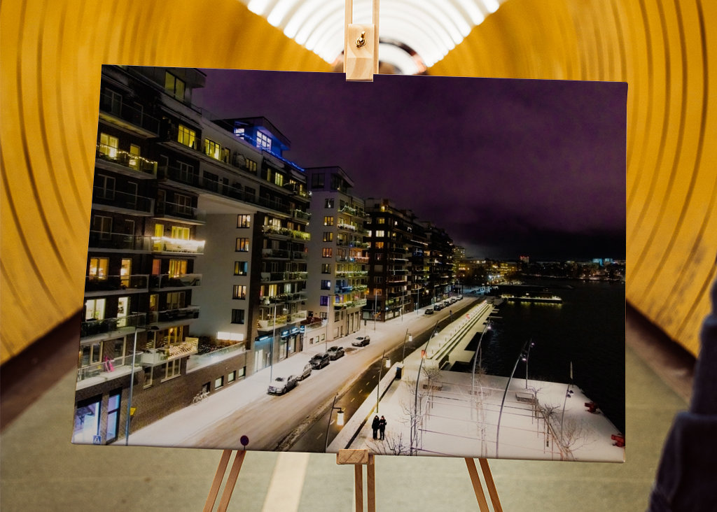 Hornsbergs Strand winter