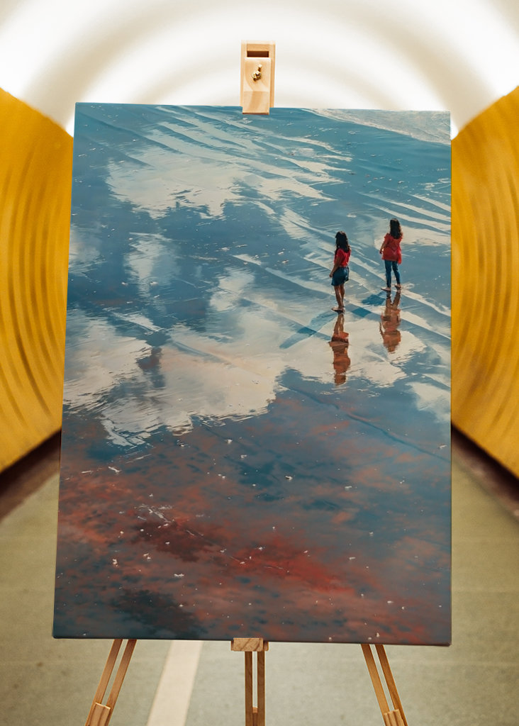 Schody na klidném pobřeží 2