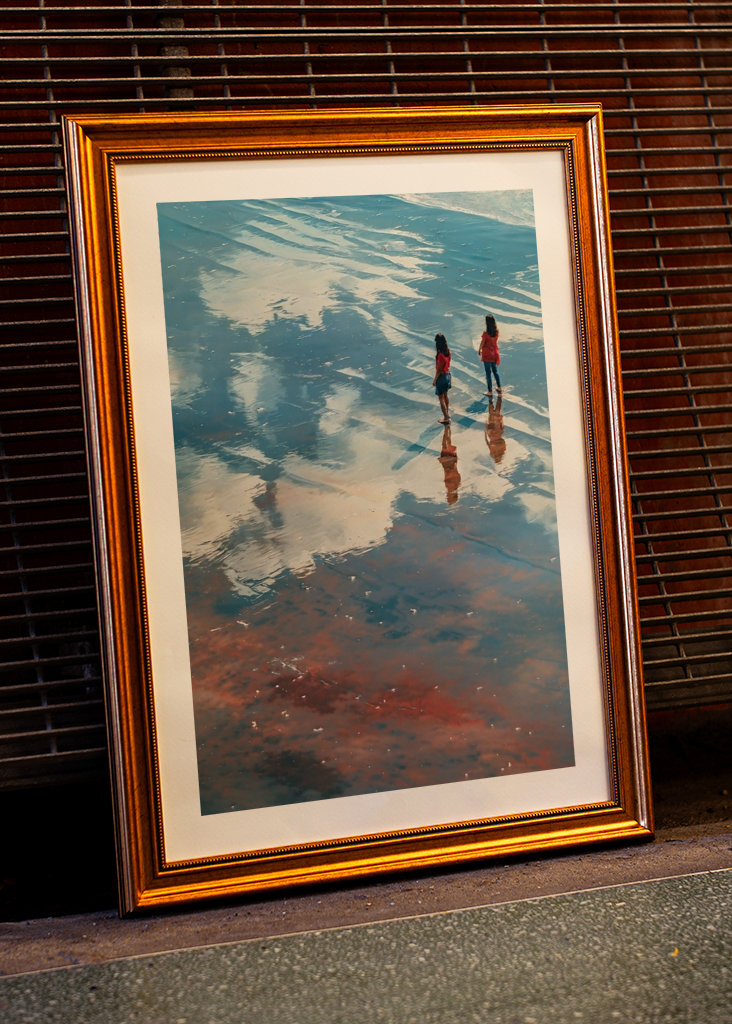 Schody na klidném pobřeží 2