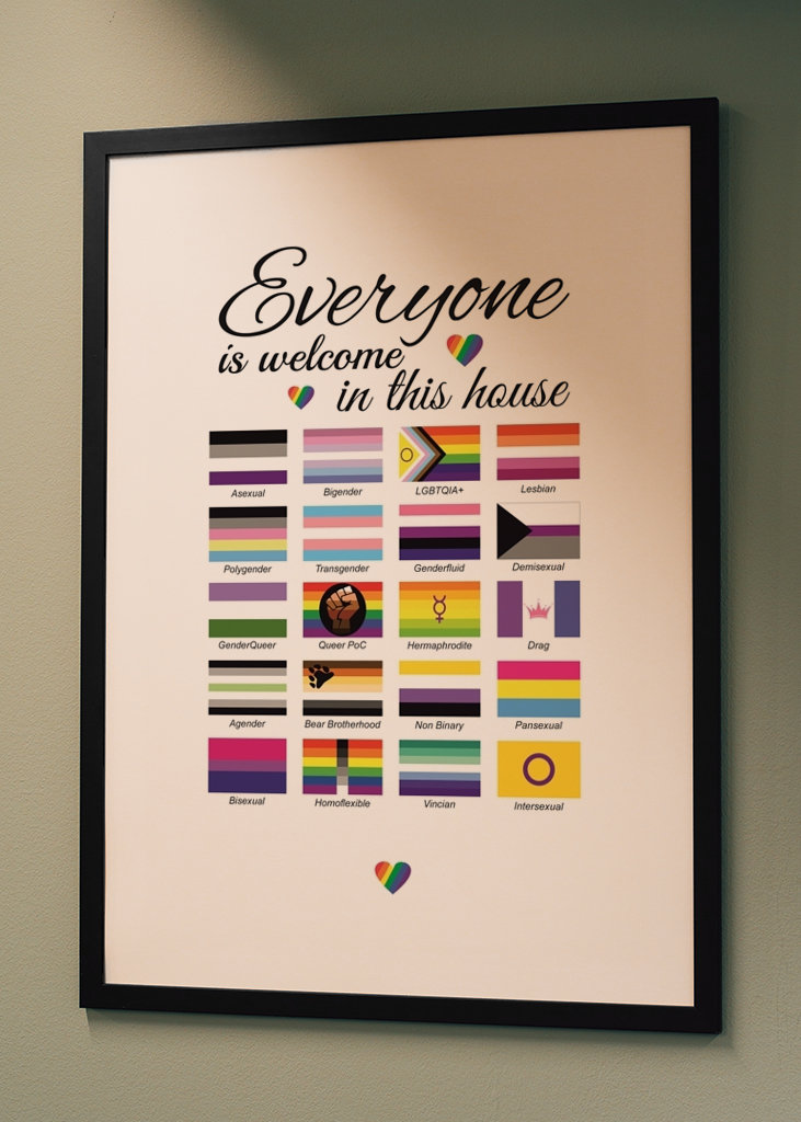 Welcome inclusive Home - LGBTQ