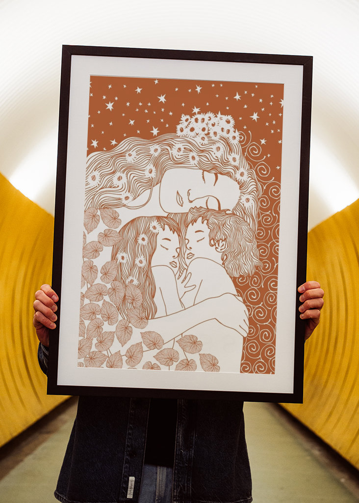 L'abbraccio della madre