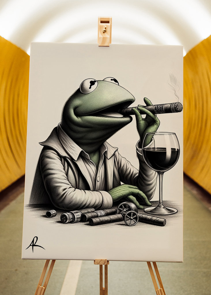 Kermit the frog Sesamstreet