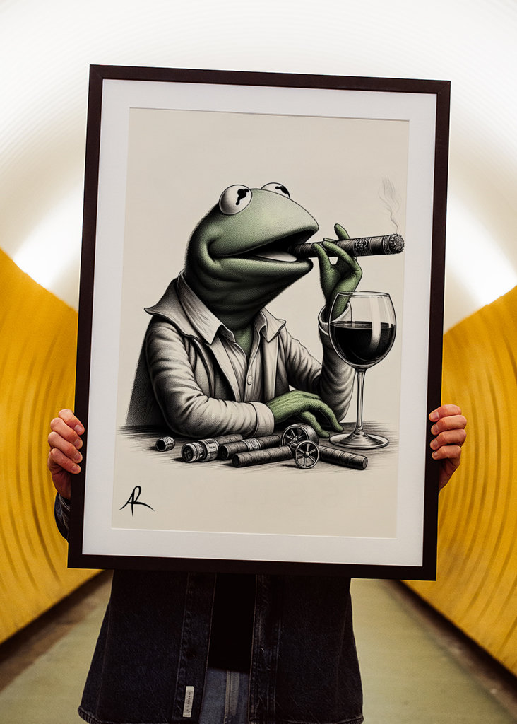 Kermit the frog Sesamstreet