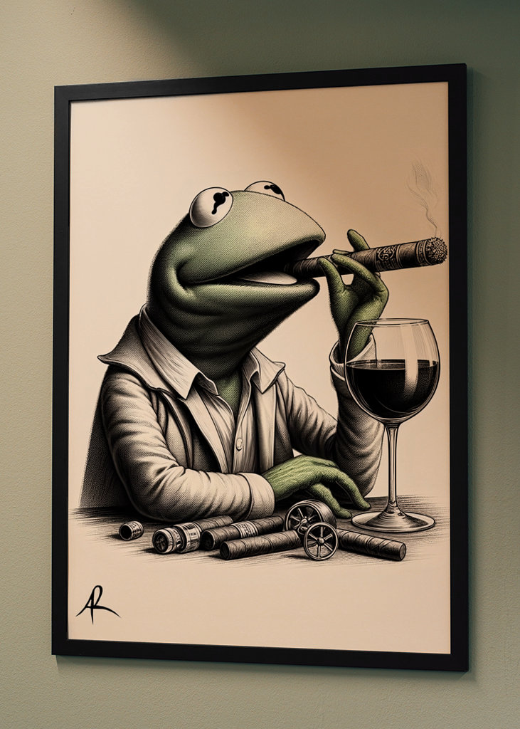 Kermit the frog Sesamstreet