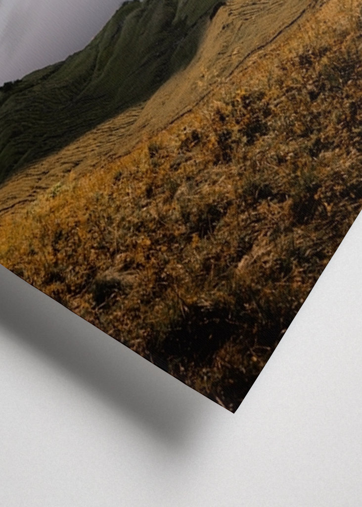 Sunset on the mountain