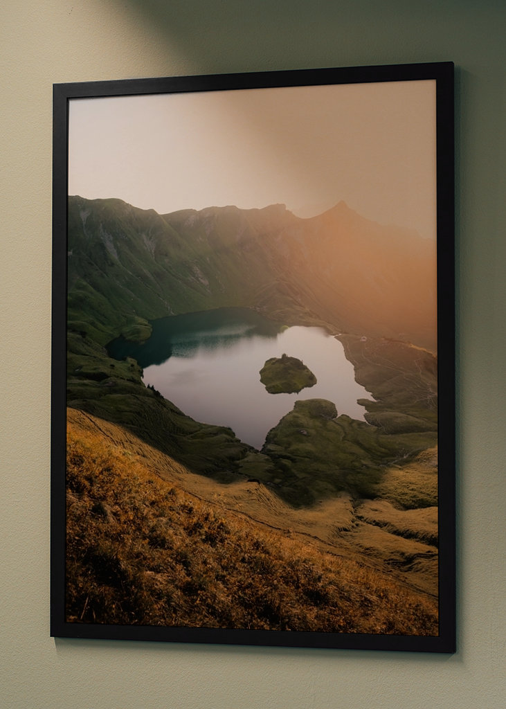 Sunset on the mountain