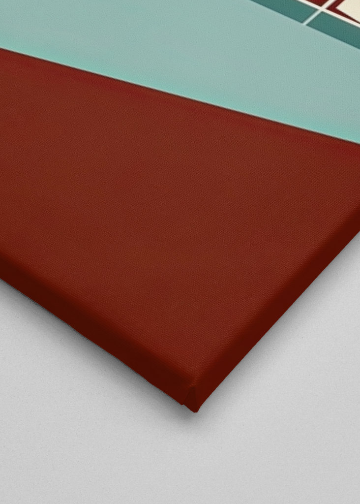 Bauhaus Poster Plakat Orange