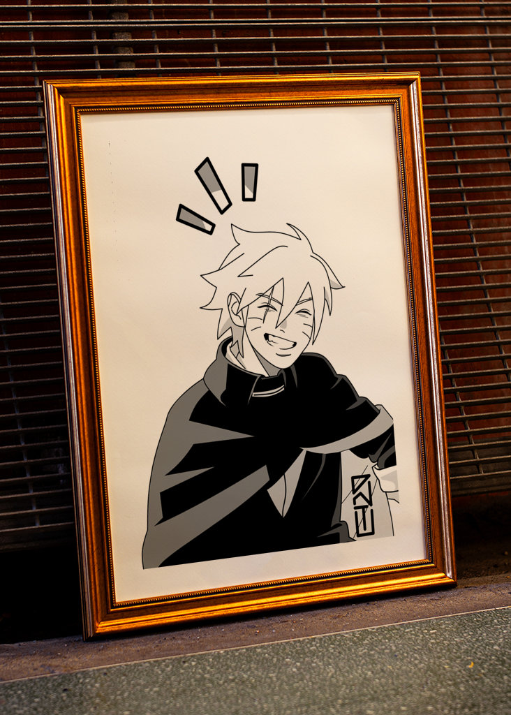 Boruto plakaty & art prints autorstwa Premium Art - Printler