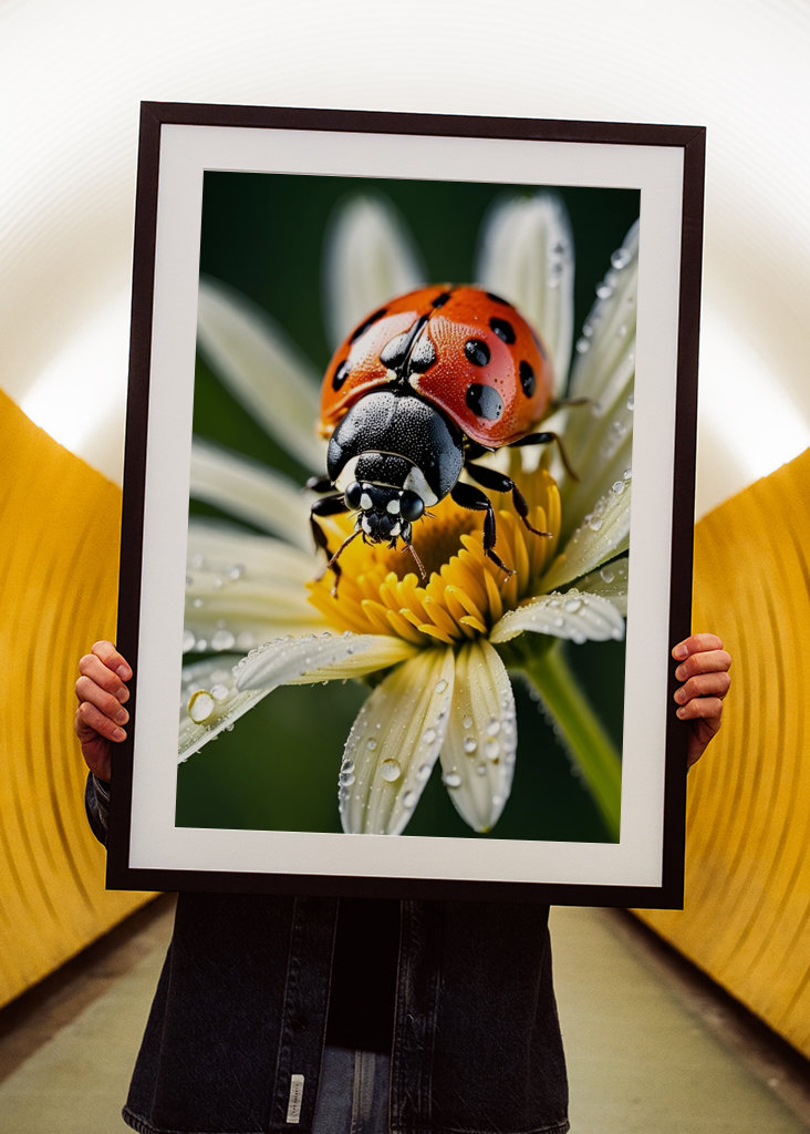 Macromomenten met lieveheersbeestjes