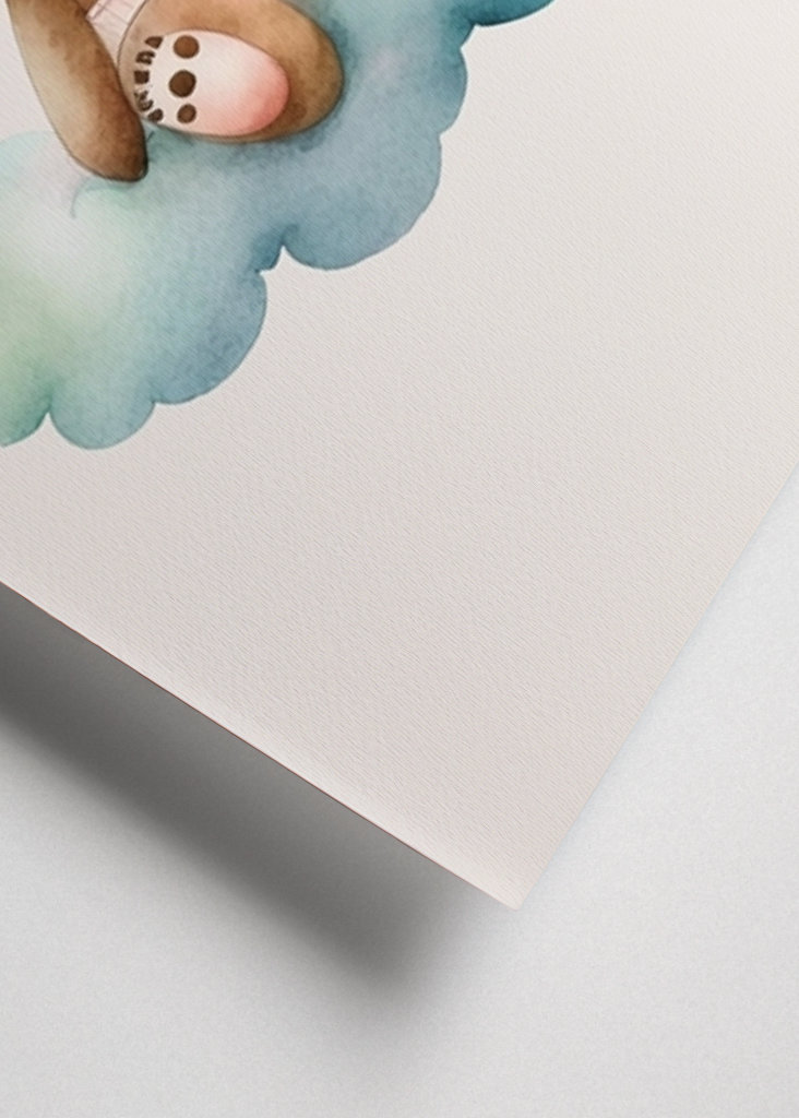 Ospalý medveď modrý