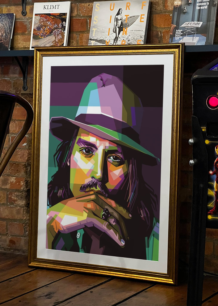 Johnny Depp Pop Art Portrait