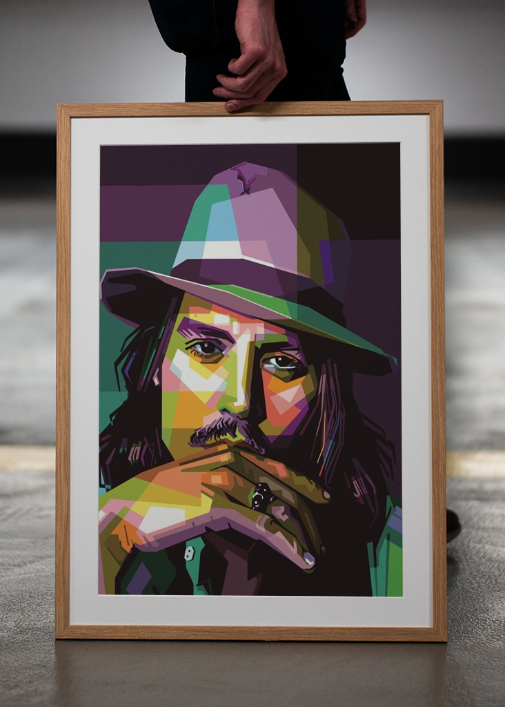 Johnny Depp Pop Art Portrait