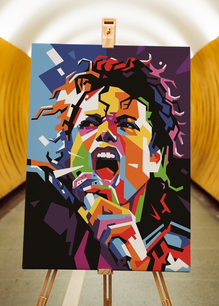 Michael Jackson Pop Art Portra