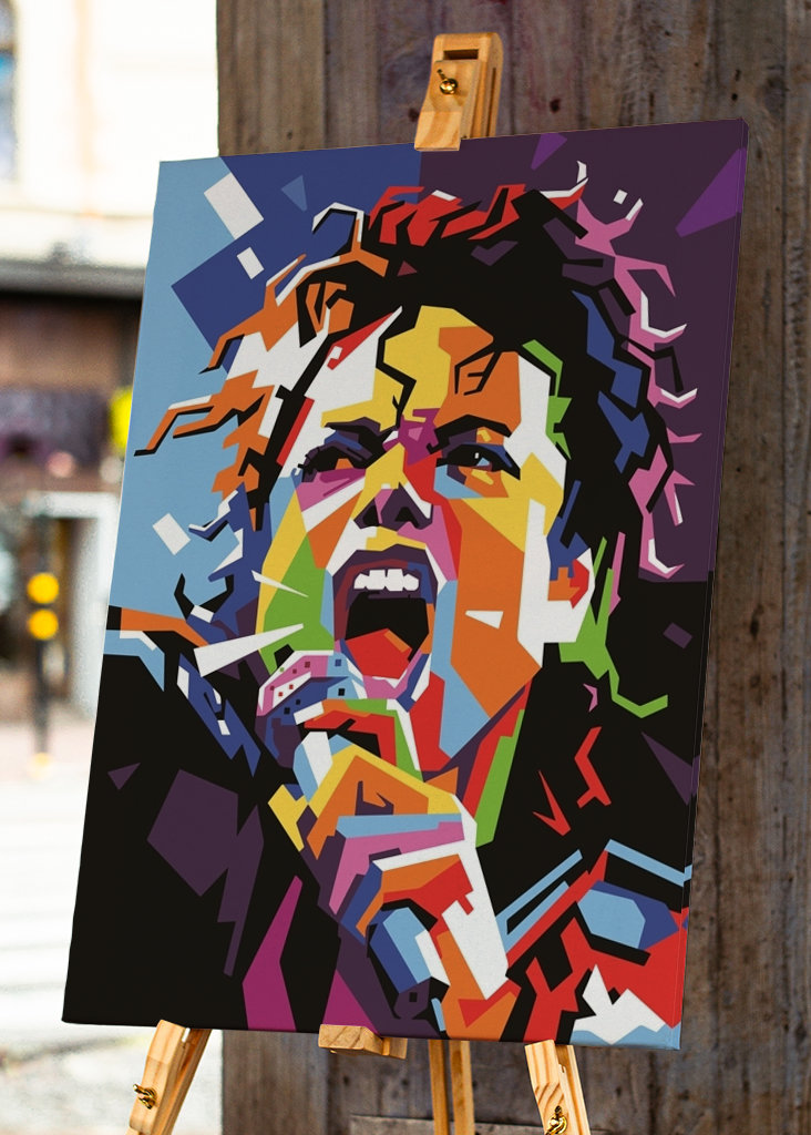 Michael Jackson Pop Art Portra