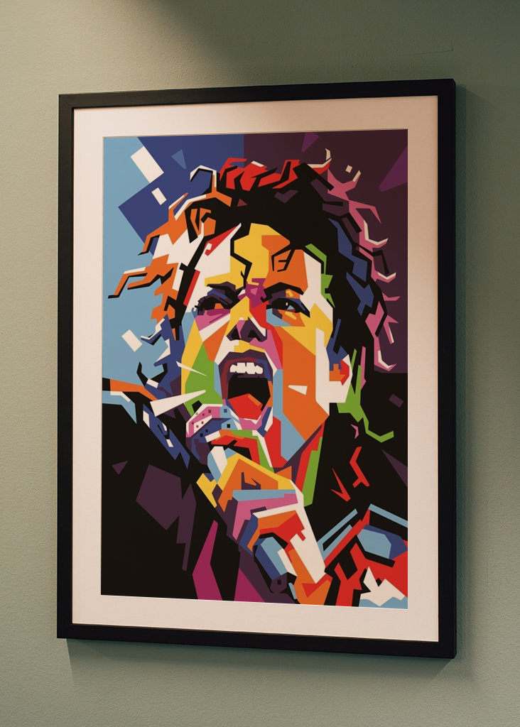 Michael Jackson Pop Art Portra