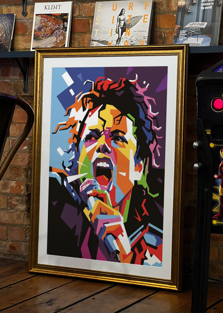 Michael Jackson Pop Art Portra
