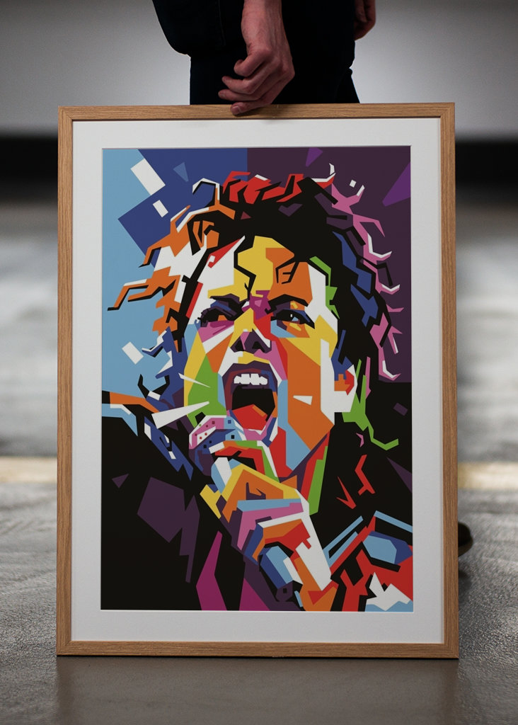 Michael Jackson Pop Art Portra
