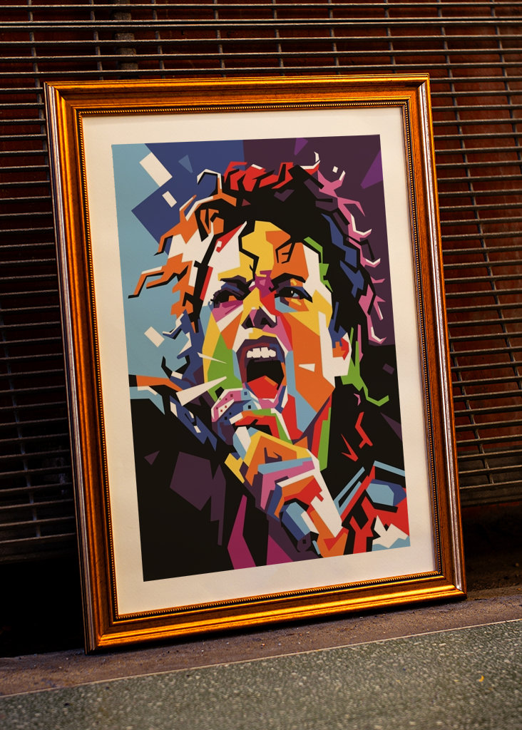 Michael Jackson Pop Art Portra