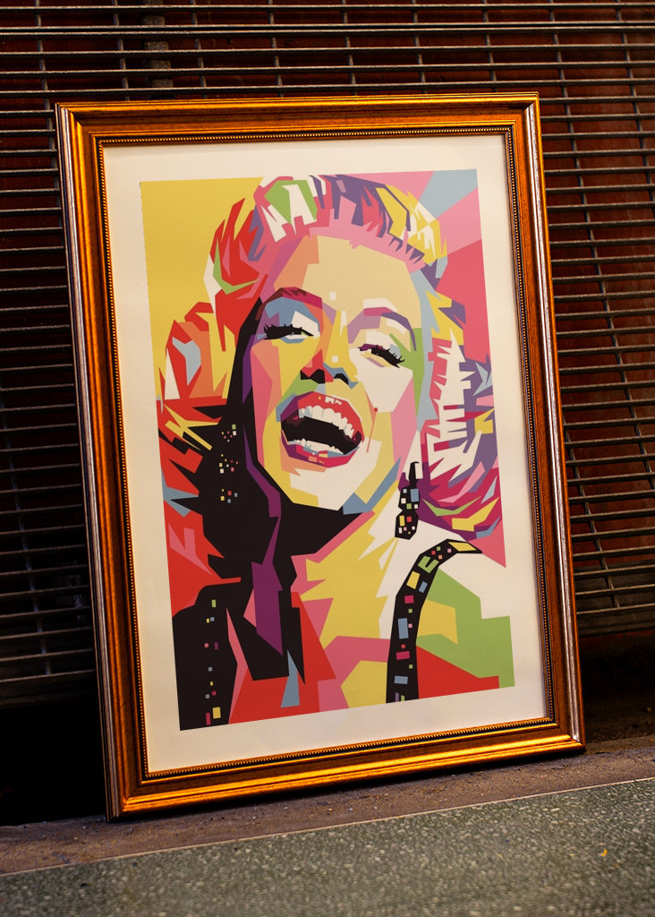 Marilyn Monroe Pop Art