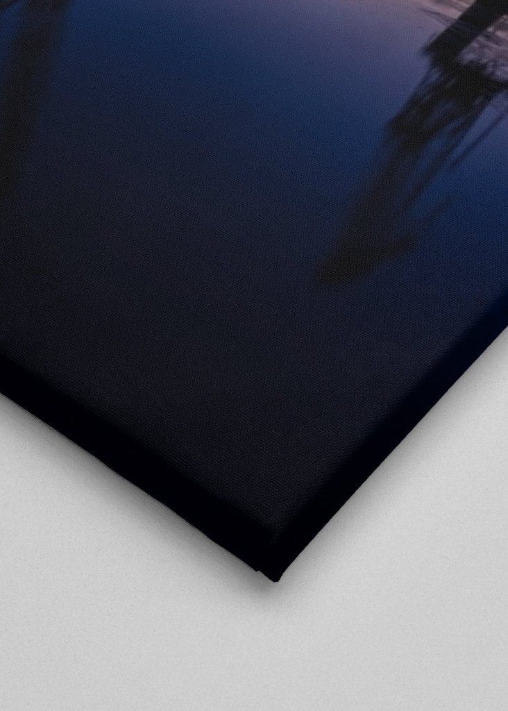 Siluett in the harbour