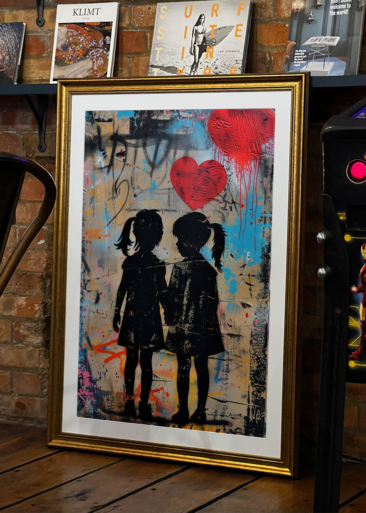 Amor fraternal x Banksy