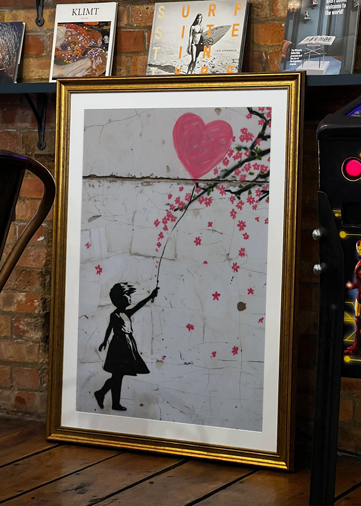 Banksys Mädchen x Frühlingsed.