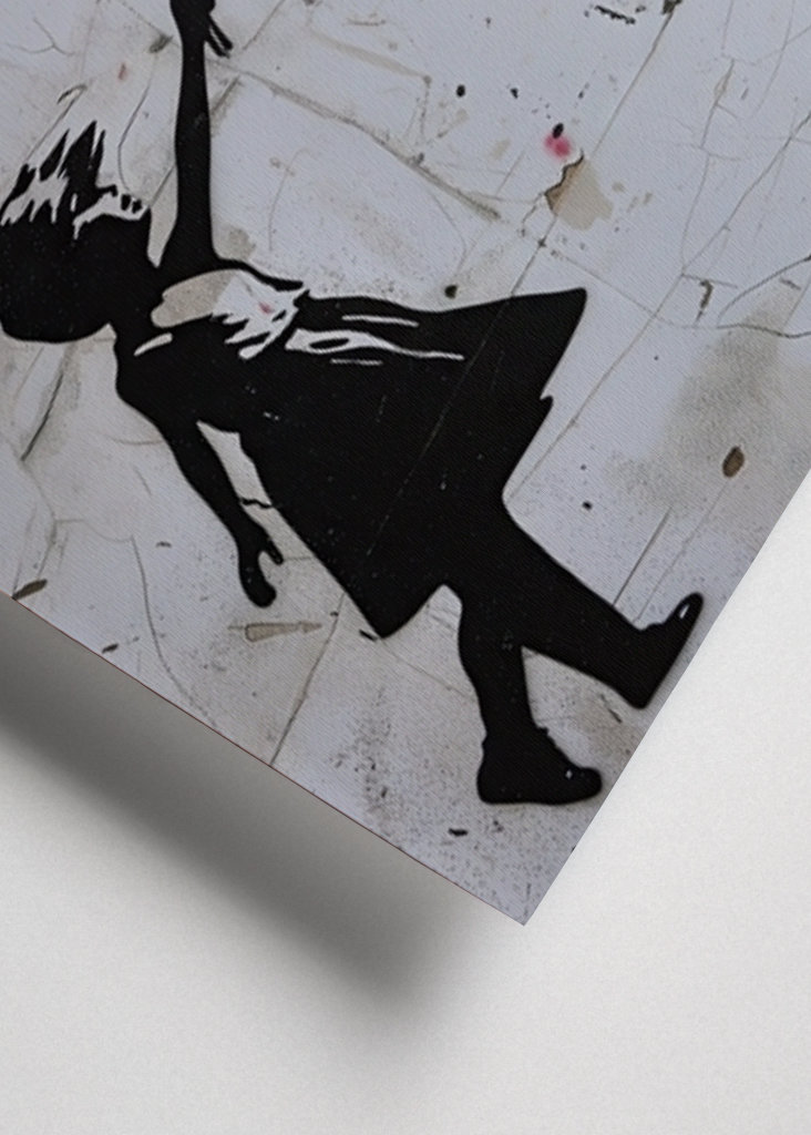 Banksys Mädchen x Frühlingsed.