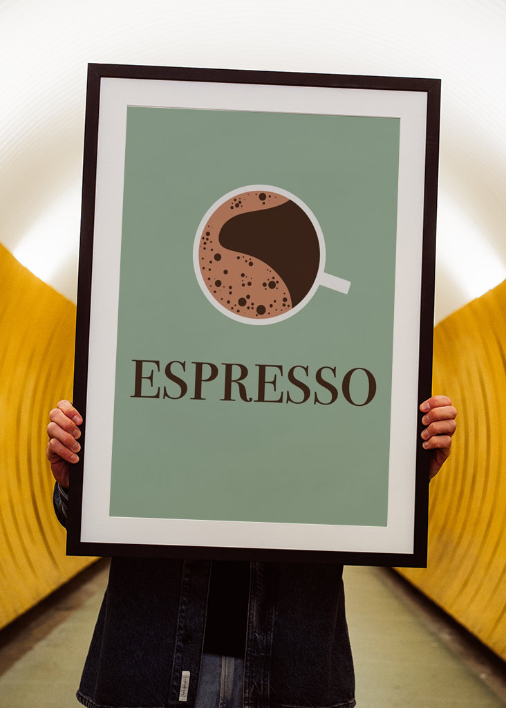 Espresso from above