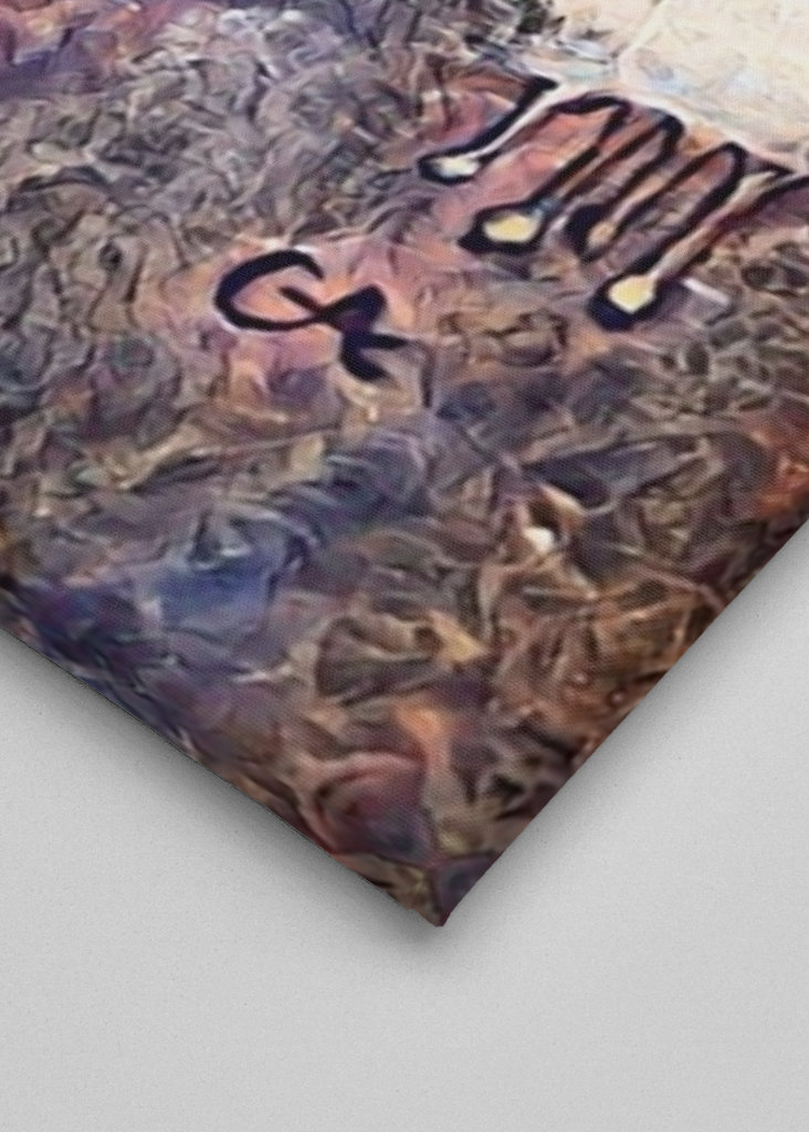 Sheep in a colorful pasture