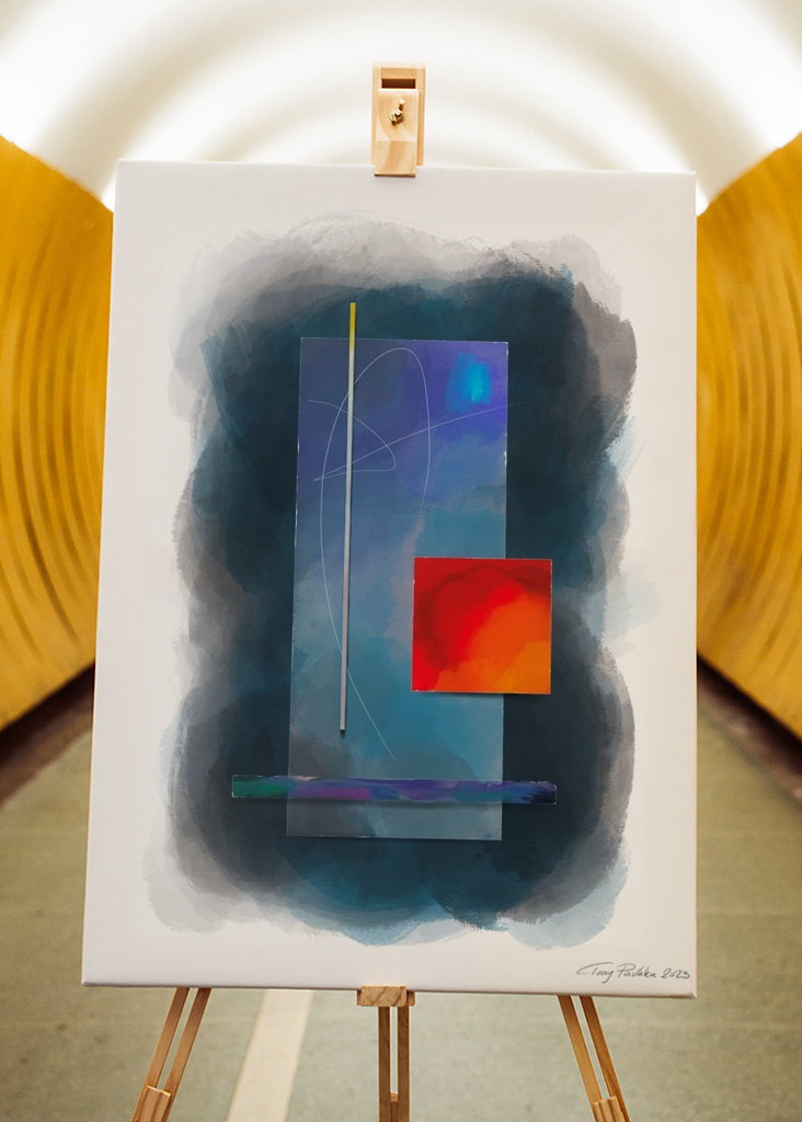 Painting no48 Modern Abstrakt