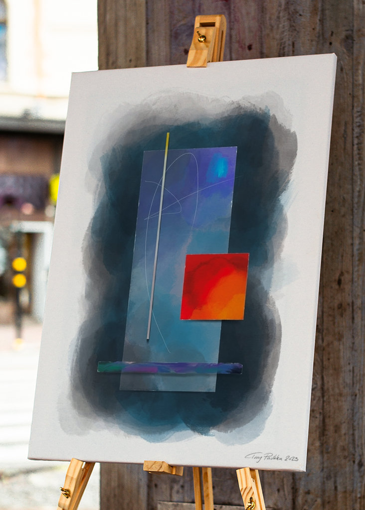 Painting no48 Modern Abstrakt