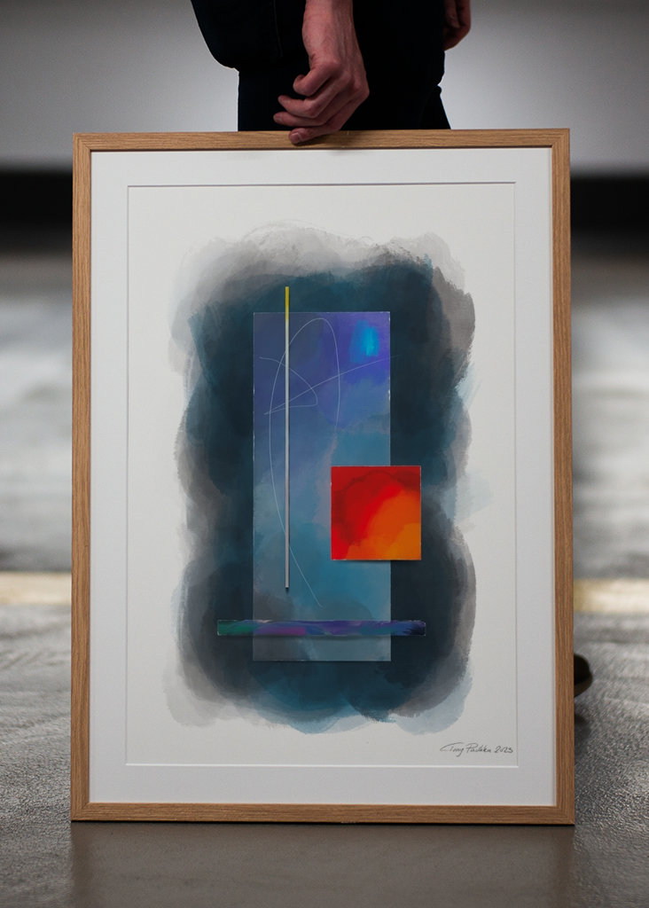 Painting no48 Modern Abstrakt