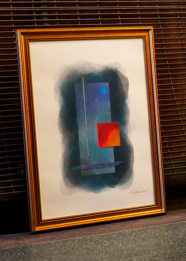 Painting no48 Modern Abstrakt